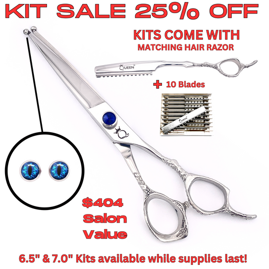 Queen "Eye of the Dragon" Shears+HairRazor