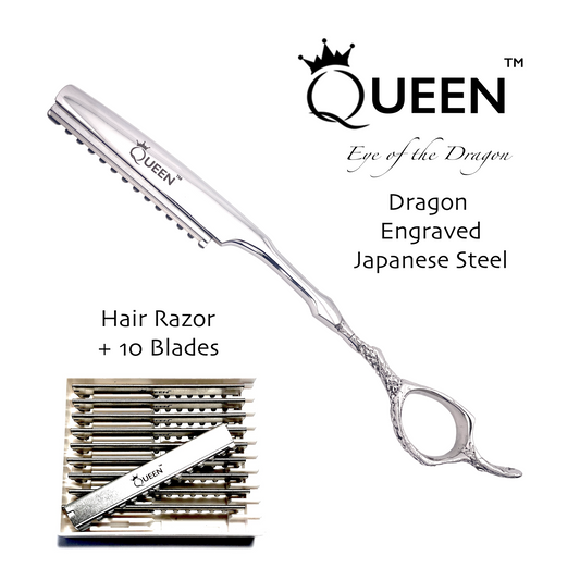 Queen Dragon Hair Razor+ Blades