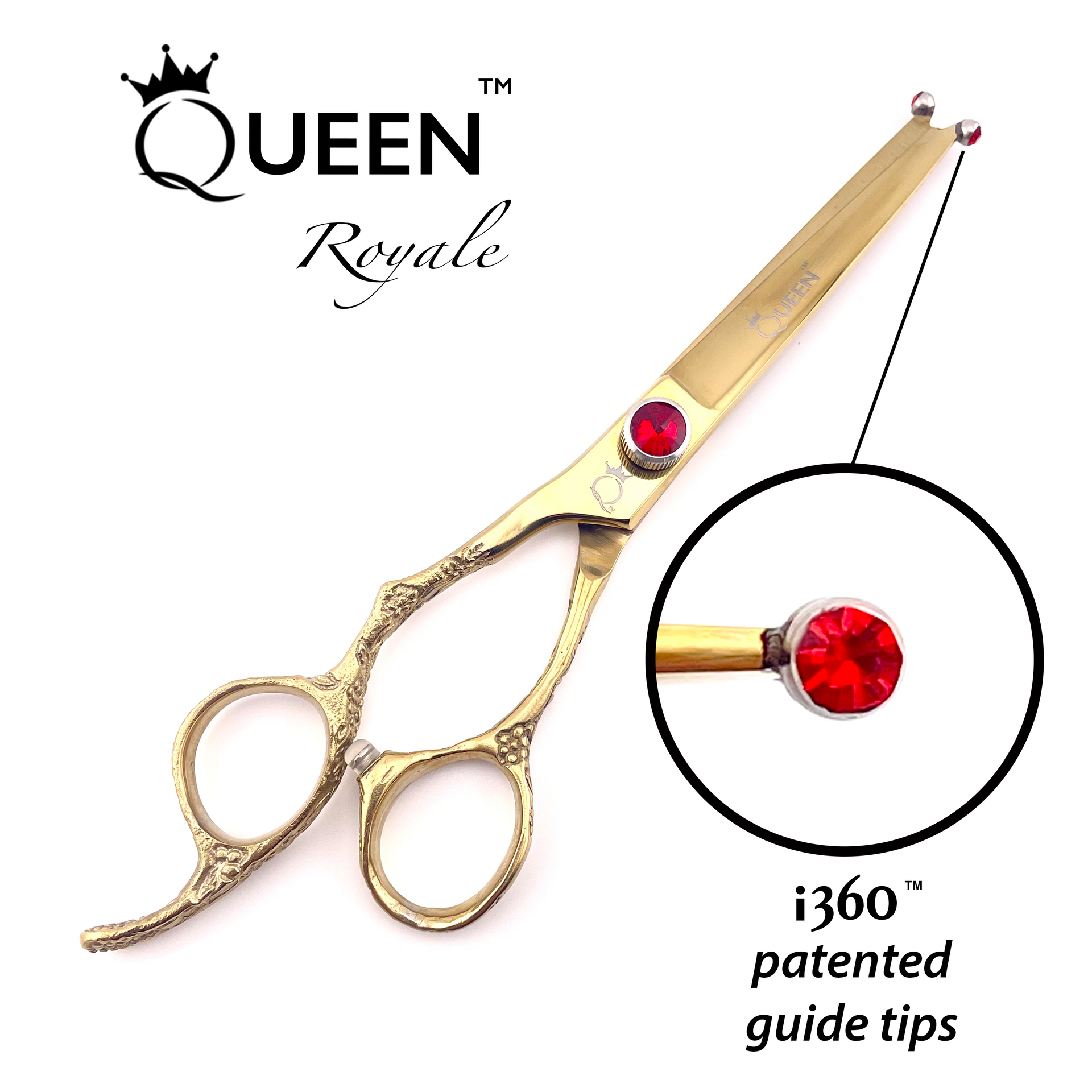 Queen Royale i360 Shears Left Hand – PointCutPro
