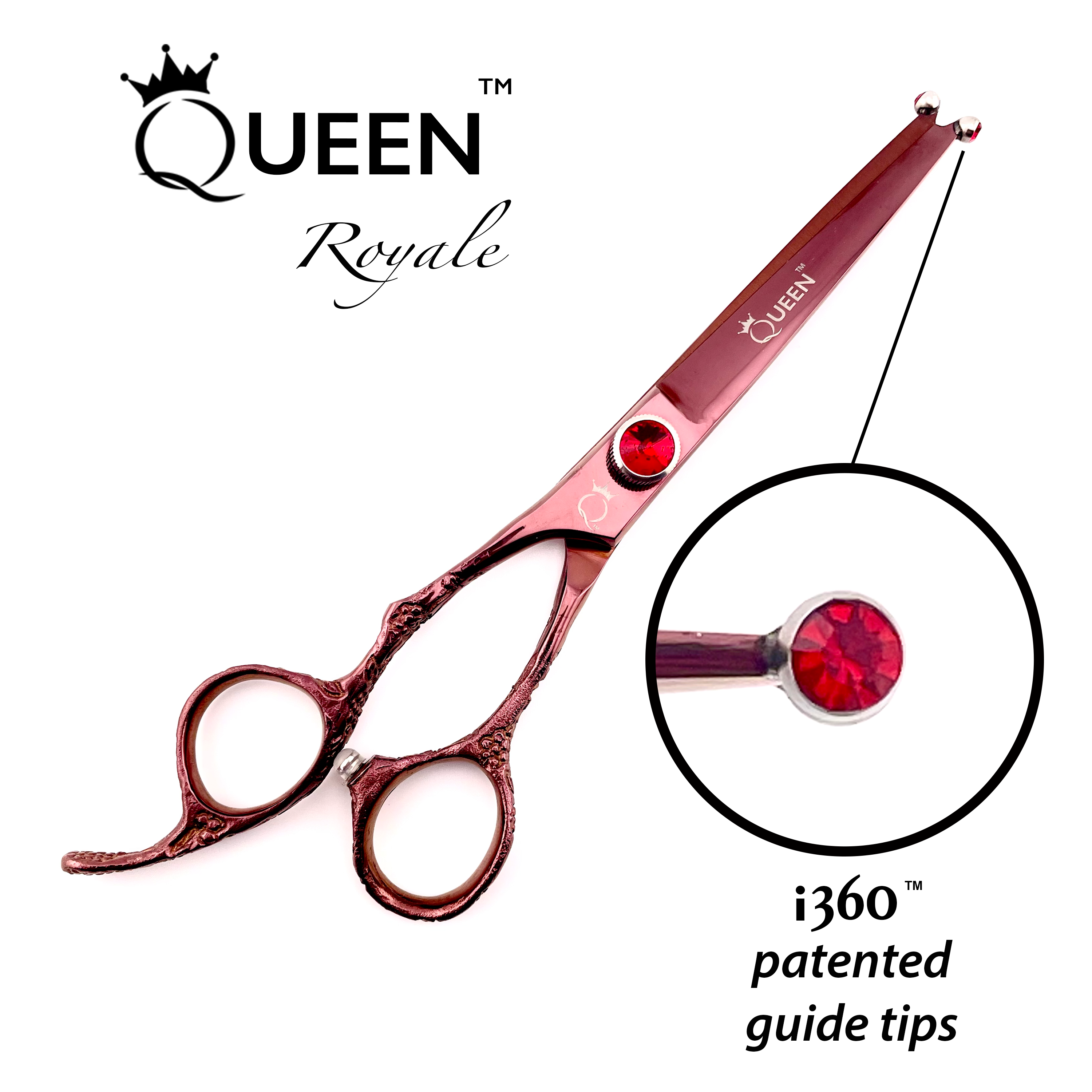 Queen Royale i360 Shears Left Hand